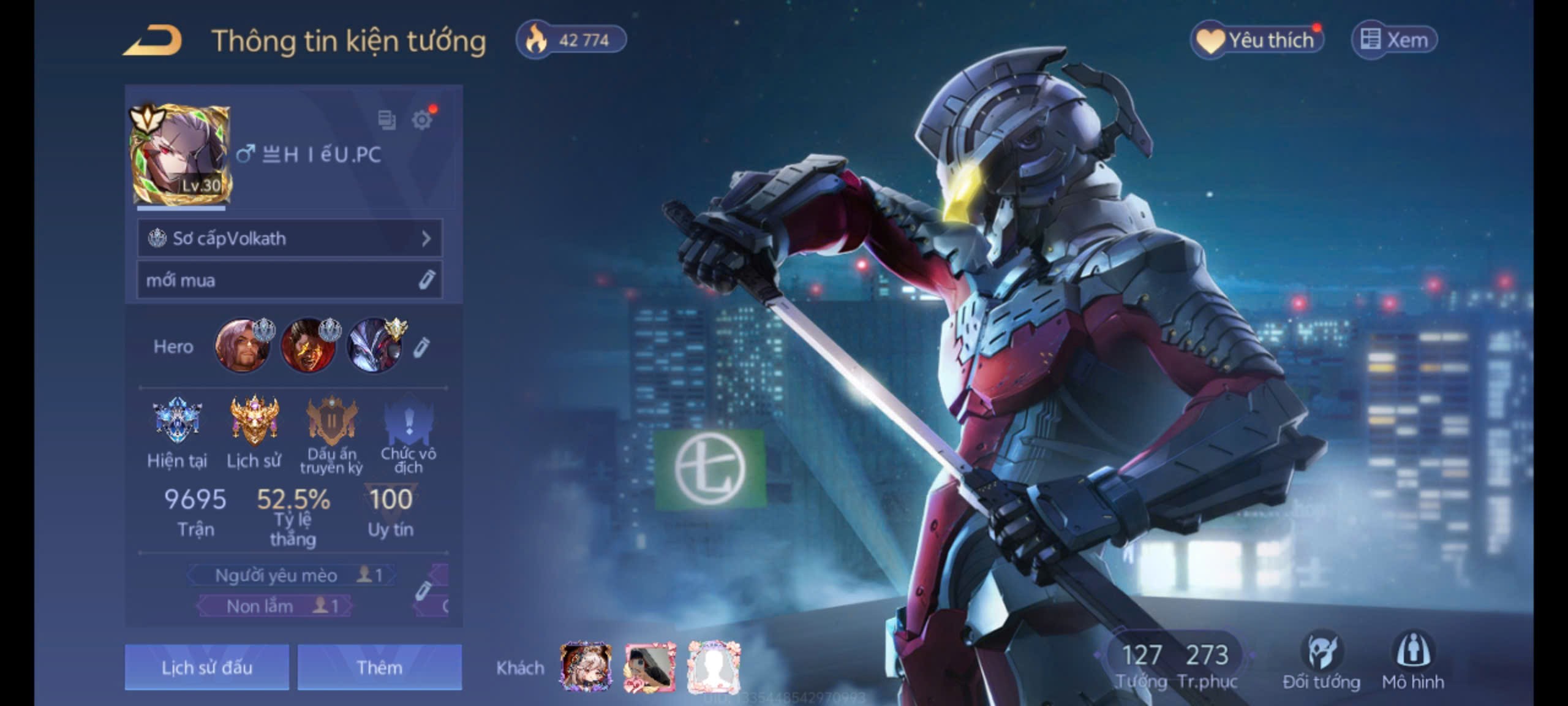 Liên Quân #2 | Đánh Giá Acc 273 Skin – Trải Nghiệm Thực Tế