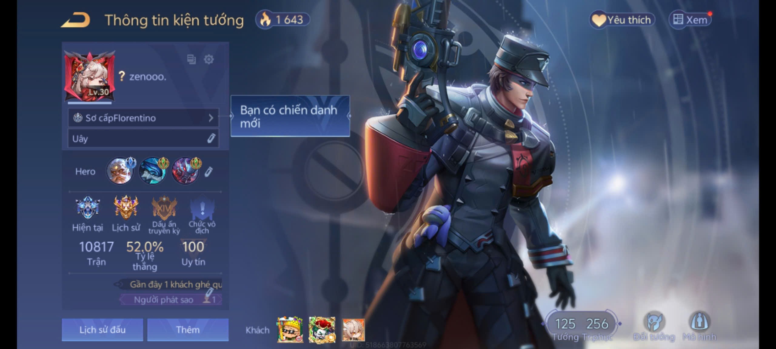Liên Quân #3 | Acc 256 Skin Cực Phẩm – Trải Nghiệm Full Tướng & Skin