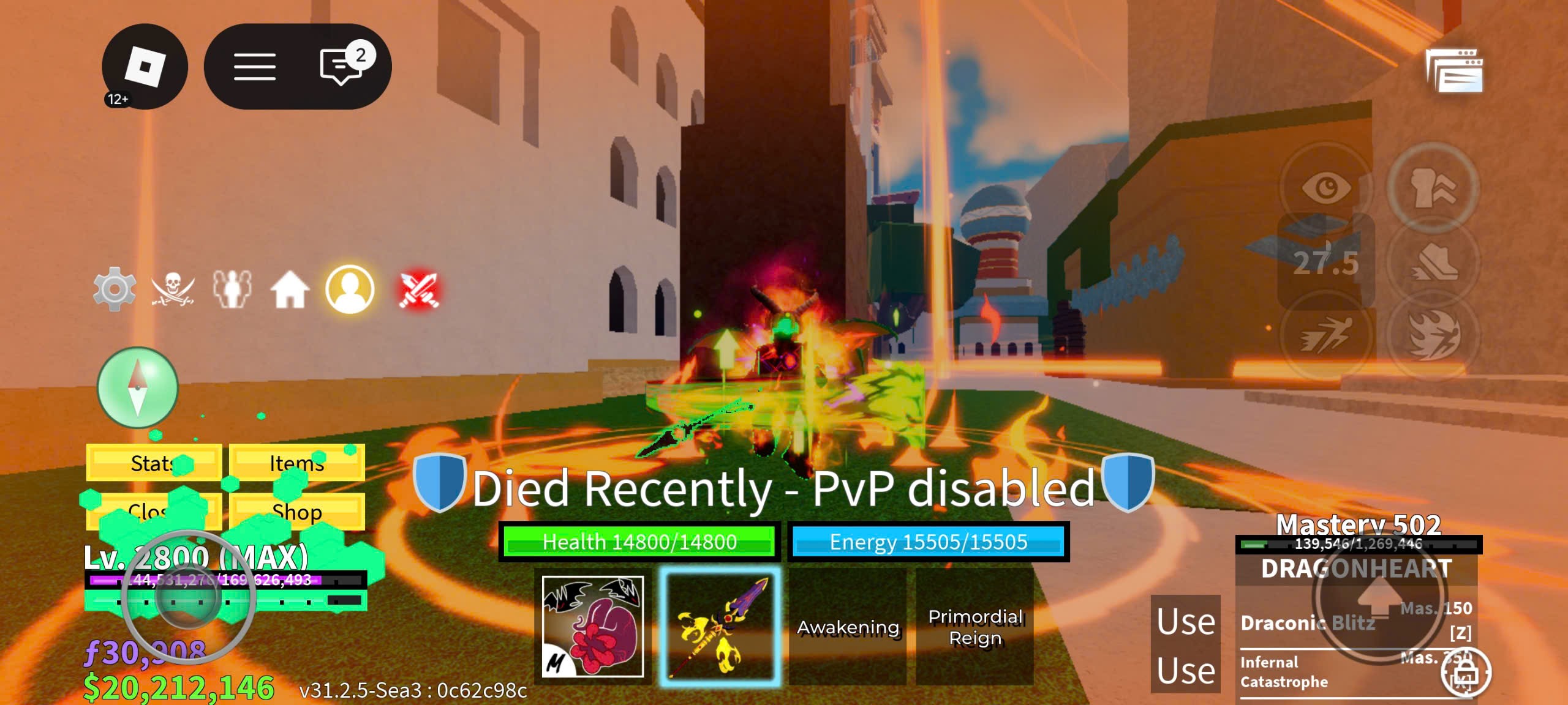 Blox Fruits | Acc Có Sanguine 7 Tộc V4 Full Gear – SG CDK #76 Siêu Ngon