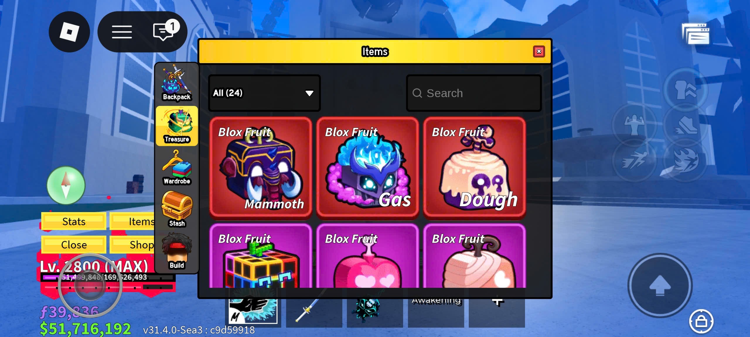 Blox Fruits Global | Acc Tộc Shark V4 Full Gear – CDK SG #2