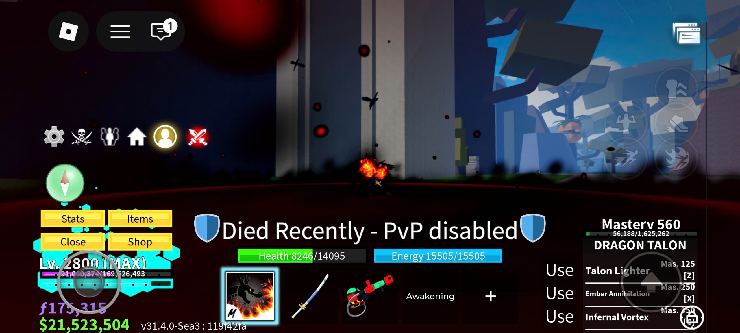 Blox Fruits Global| Share Acc Tộc Ghoul V4 Full Gear Trải Nghiệm Miễn Phí #4
